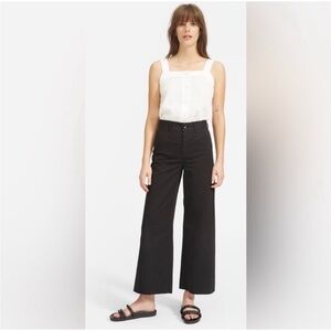 Everlane High Waist Wide Leg Crop 4